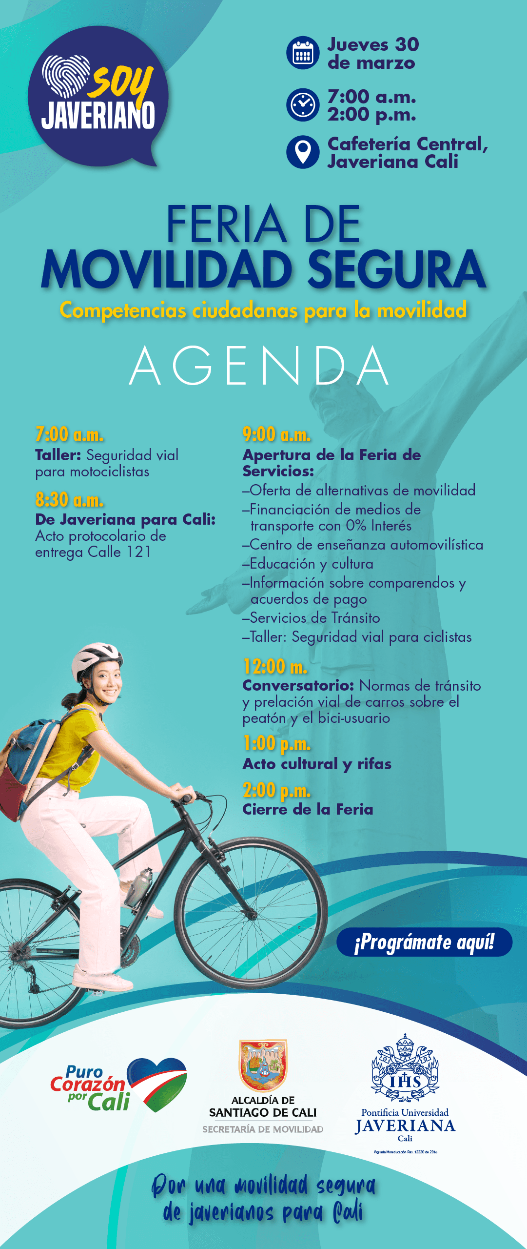 Agenda Feria de Movilidad Segura