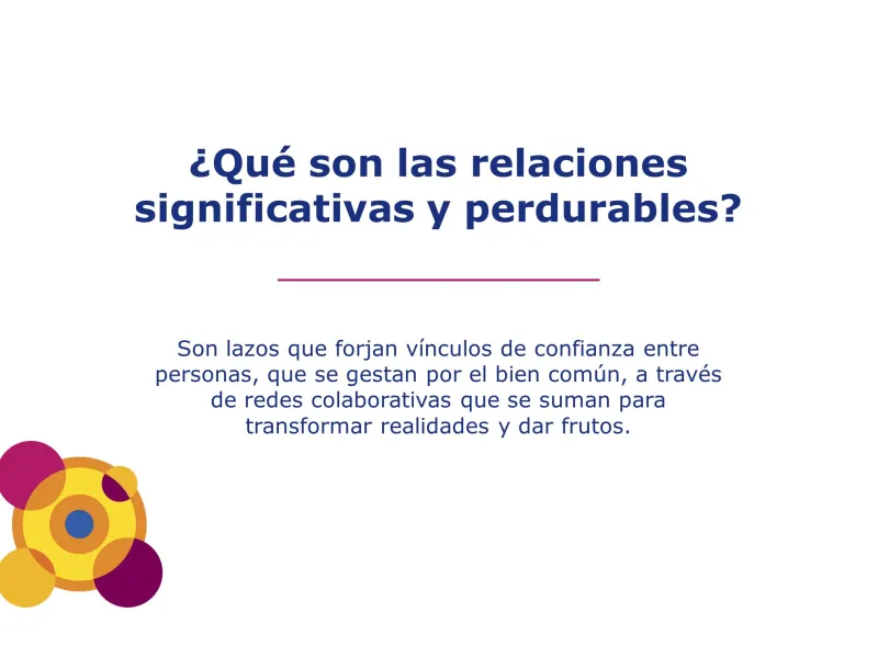 Def. Relaciones significativas