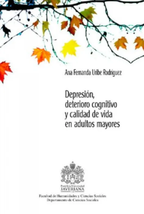 Depresión, deterioro cognitivo y calidad de vida en adultos mayores Portada depresion