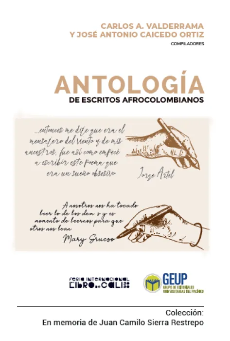 Portada Antología de escritos afrocolombianos Portada Antología de escritos afrocolombianos